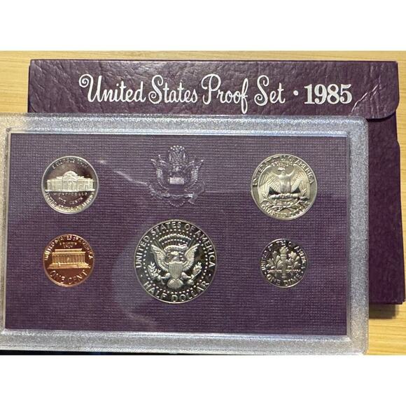 1985 US Proof Set Coin Collection - Picture 5 of 5